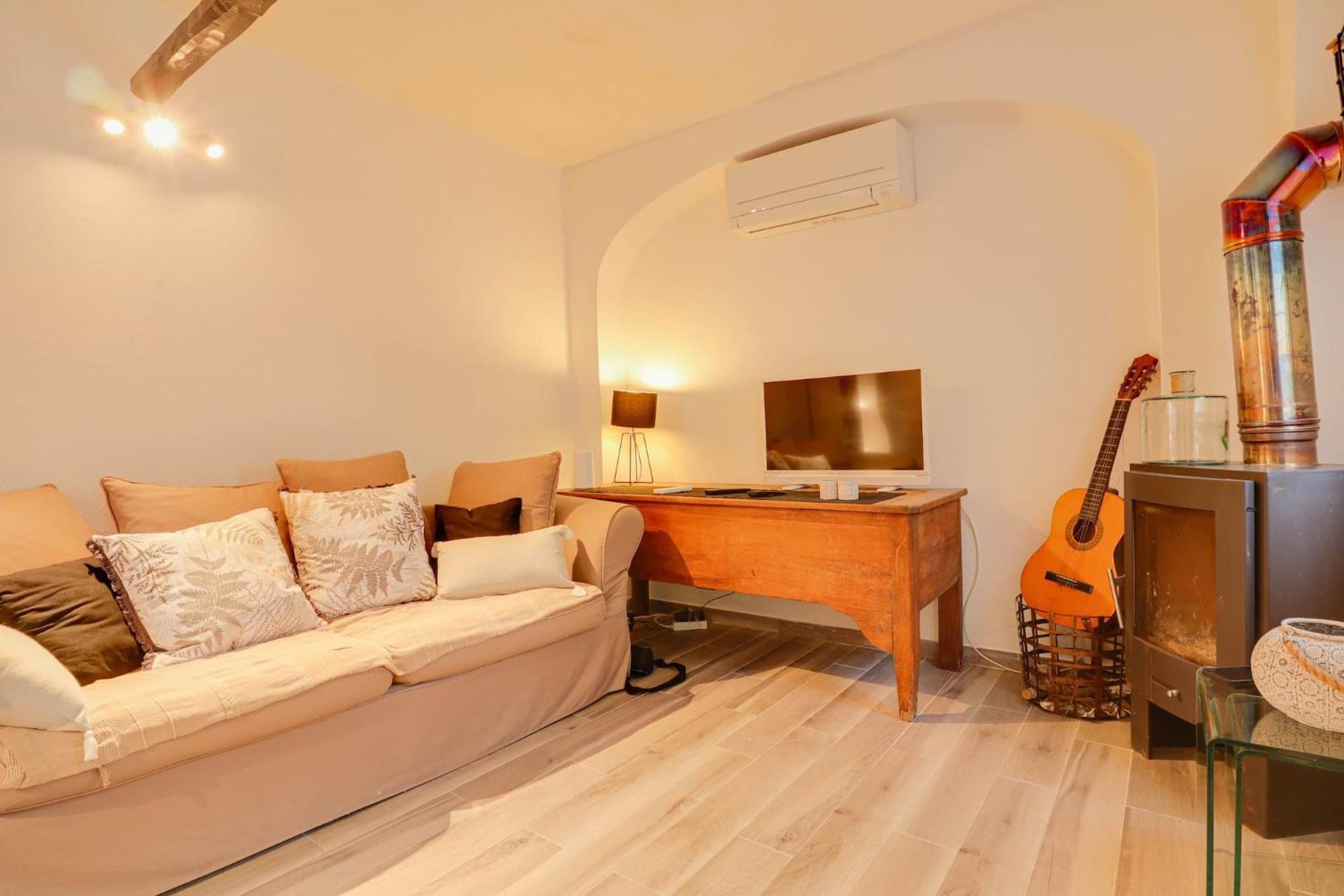 "La Petite Maisonnette" Au Calme, Proche Plage Ментона Экстерьер фото