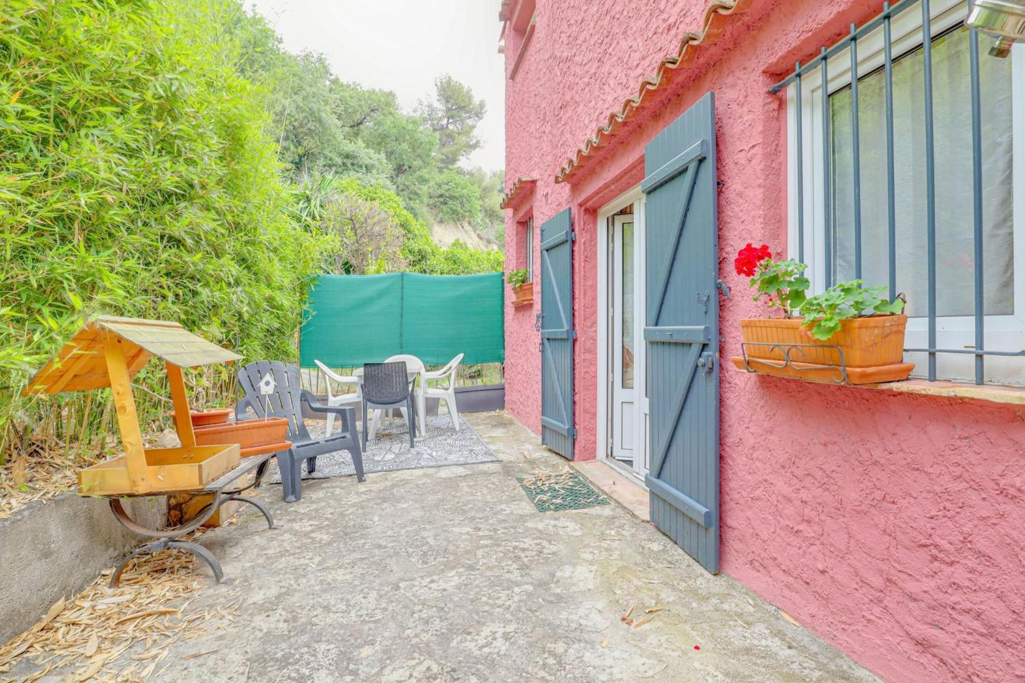 "La Petite Maisonnette" Au Calme, Proche Plage Ментона Экстерьер фото